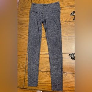 Athleta Navy Blue/White Leggings
